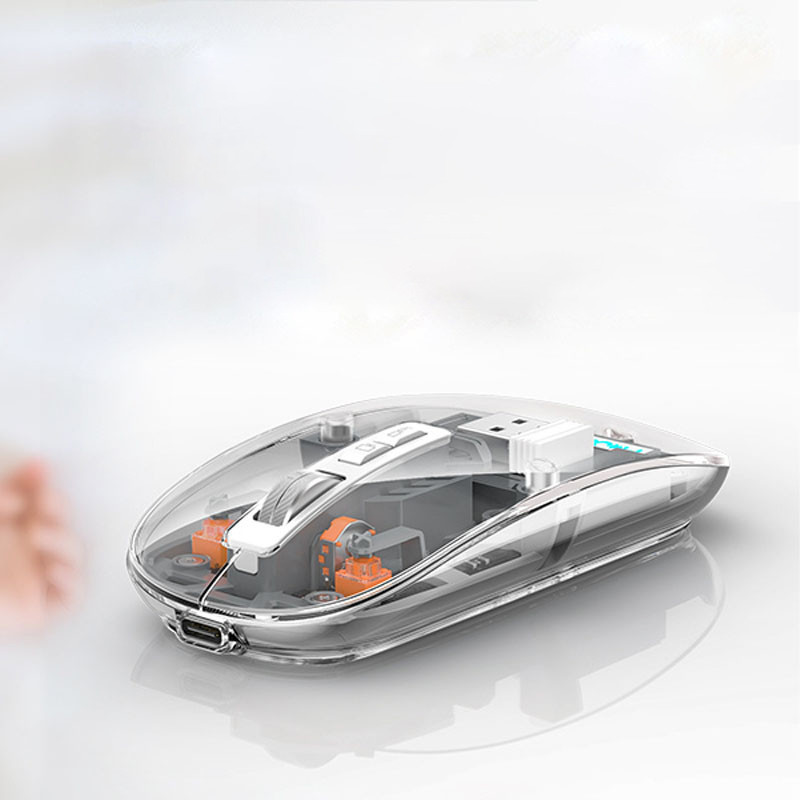 Беспроводная мышь WIWU Crystal WM105 Dual bluetooth+2.4G Херсон - изображение 4