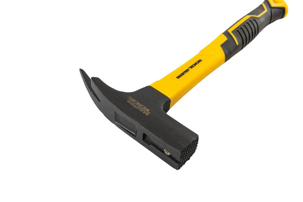 Молоток кровельный MASTERTOOL 600 г HRC 50 рукоятка фиберглассовая 300 мм 02-0920 Харьков - изображение 3