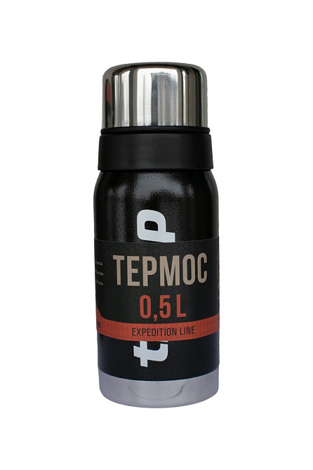 Термос питної Tramp Expedition TRC-030-black чорний 0.5 л Київ - зображення 1