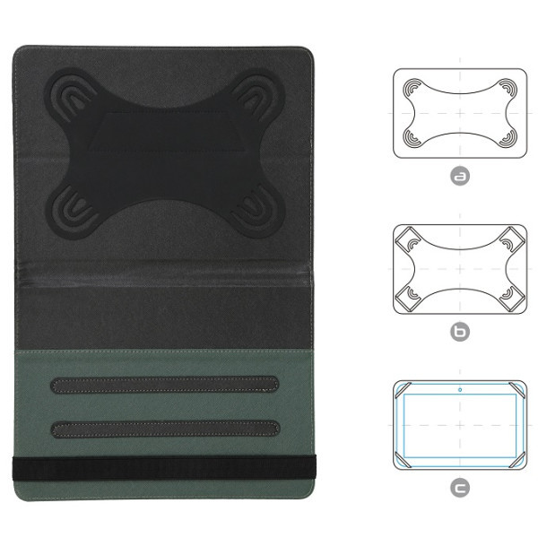 Чохол універсальний для планшетів ArmorStandart Elastic Band 10 Black (ARM59075) Харків - зображення 2