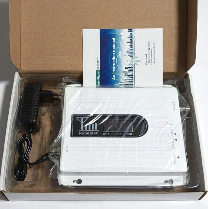 Усилитель 4G интернета и голосовой связи двухдиапазонный DLC-2365-GD 900/1800 МГц, 600-800 кв. м. Днепр - изображение 2