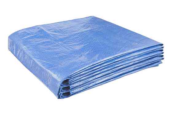 Тент универсальный MASTERTOOL TARPAULIN 4 × 6 м 65 г/м² Blue 79-9406 Харьков