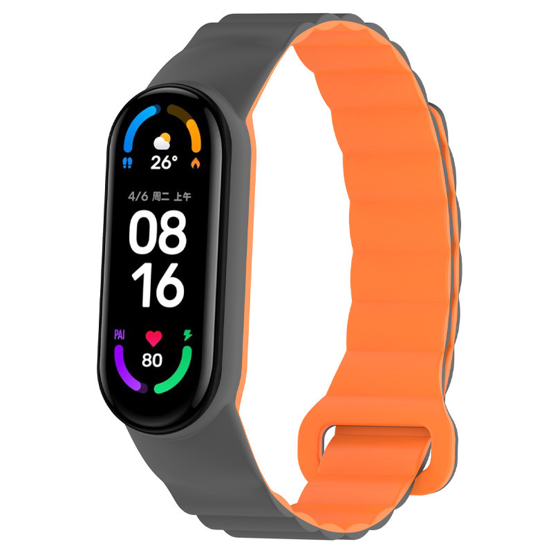 Ремешок Dual-color Magnetic для Xiaomi Mi Band 7/6/5/4/3 Херсон - изображение 1