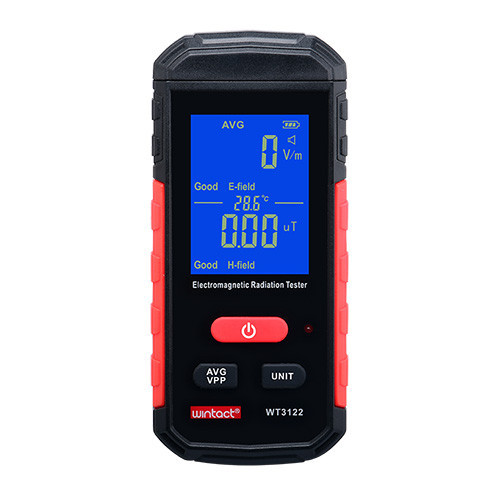 Тестер электромагнитного излучения (1-1999В/м, 0,01-99,99μT/0,1-999,9mG) WINTACT WT3122 Харків - зображення 3