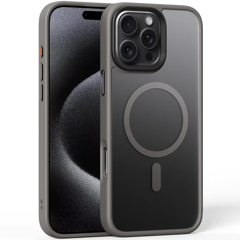 TPU+PC чехол Metal Buttons with Magnetic Fit для Apple iPhone 16 (6.1") Херсон - зображення 1