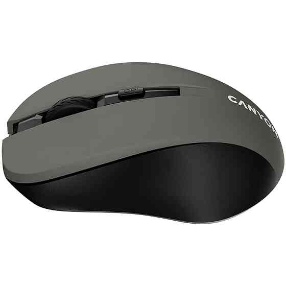 Мышь компьютерная безпроводная Canyon CNE-CMSW1G Gray серая Київ