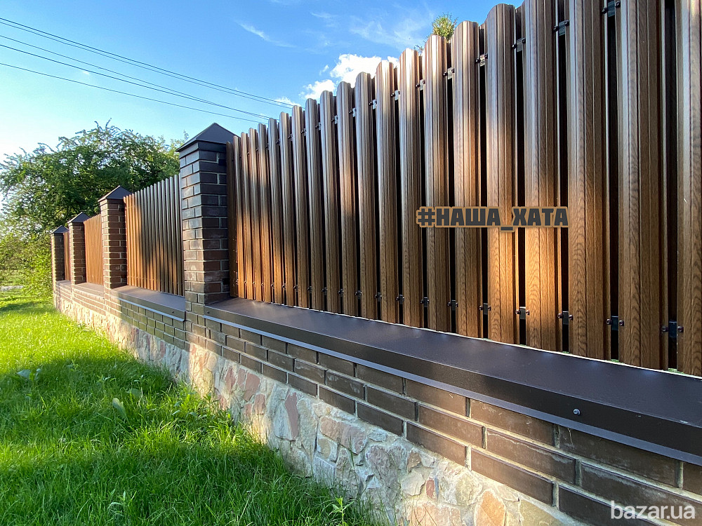 Металевий штахетник - стильно,надійно,доступно. Івано-Франківськ - зображення 3