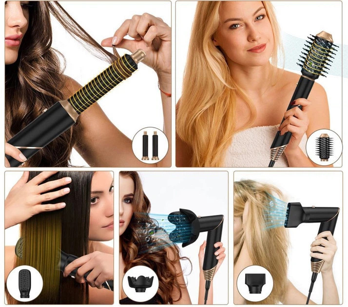 Стайлер для волос Inspire WT-631-6IN1 1000 Вт черный Киев - изображение 9