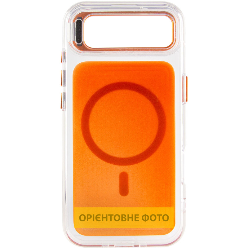 Чехол TPU+PC Jewel Sparkle with Magnetic Fit для Apple iPhone 17 Air (6.5") Херсон - зображення 3