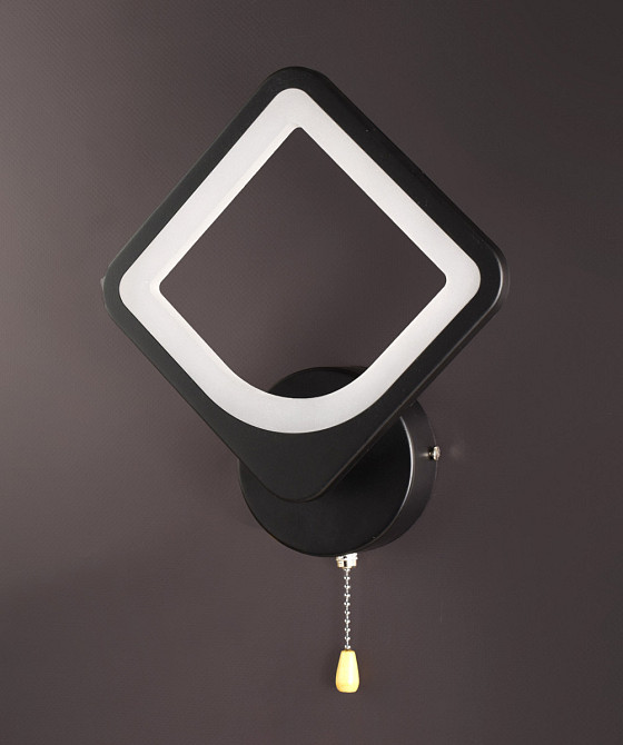 Бра настінна LED 2281/1-bk Чорний 8х22х34 см. Київ - зображення 1