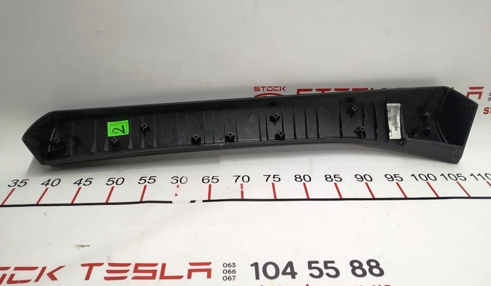 3Накладка внут. верх. карты двери задней правой (GRAIN MAMMOTH PUR, структур. кожа) Tesla model S, m Київ - зображення 2