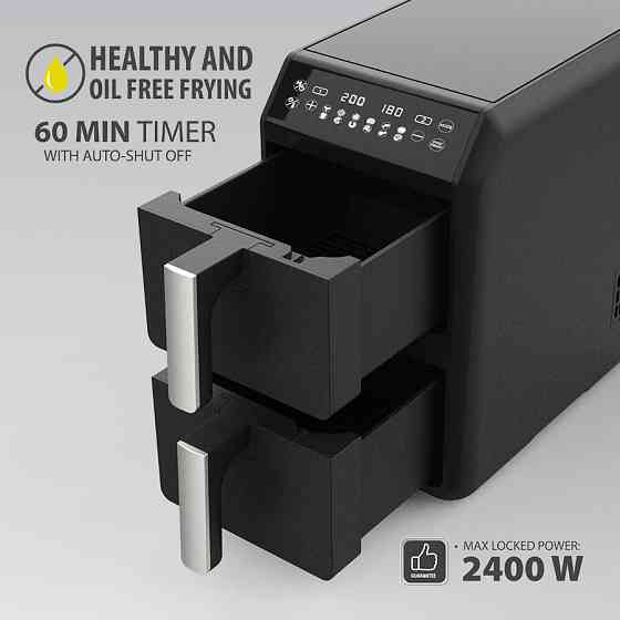 Аэрофритюрница Maestro MR-761 2400 Вт черная Киев