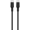Кабель Senteo SL-06 TPE Type-C to Type-C 60W 1m Black Харків