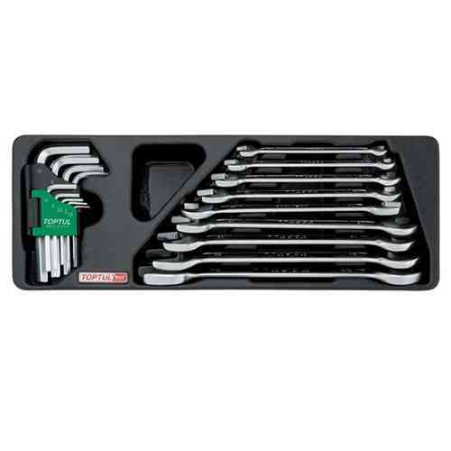 Набор ключей комбинированный (в ложементе) TOPTUL GAAT1802 Харьков