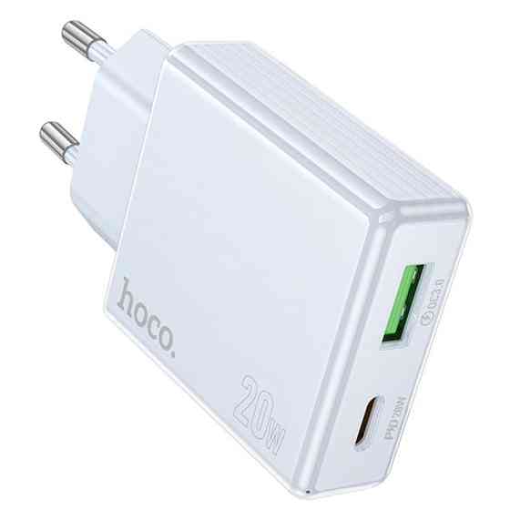 СЗУ Hoco C142A Direct PD20W+QC3.0 (1USB-A/1C) Херсон