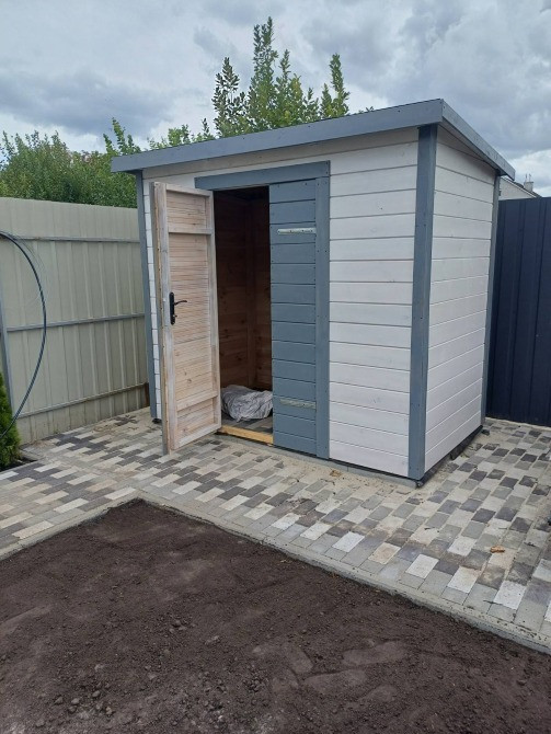 Садовый домик для инвентаря. Бытовки. Хозблок. Сарай. Дровник Боярка - зображення 1