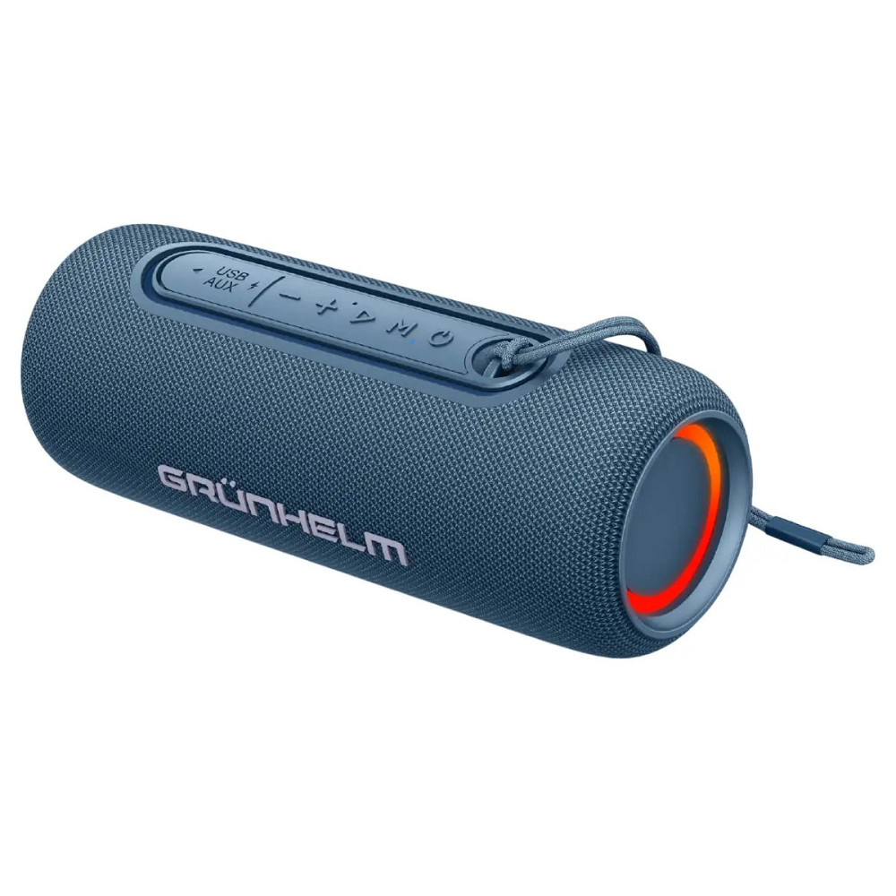 Колонка портативная Bluetooth Grunhelm GW-01 BL синяя Київ - зображення 1