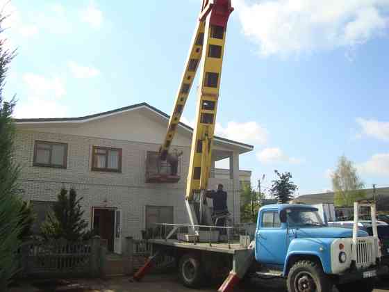 Оренда автовишки АГП-18 місто Бровари по району від власника. Бровари