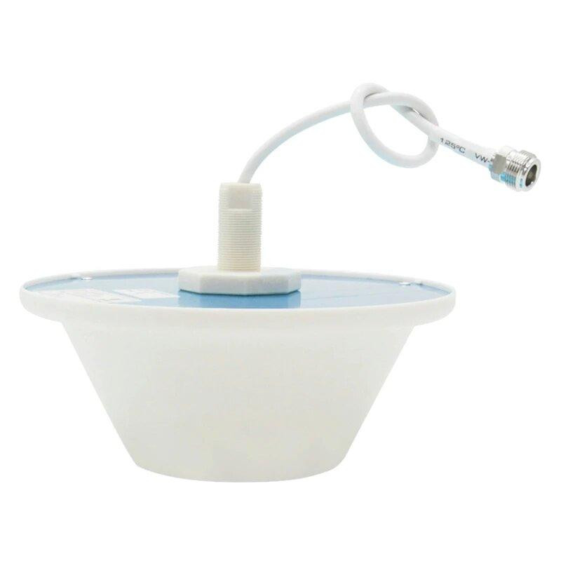 Антенна GSM 4G 5G Wi-Fi 600-3700 МГц 2/4/5 дБ, до 50 Вт, потолочная, N-female (гнездо) разъем Дніпро - зображення 2