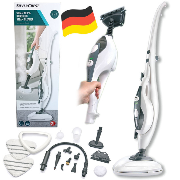 Паровая швабра Silver Сrest SDM-1500-D3 1500 Вт Київ - зображення 1