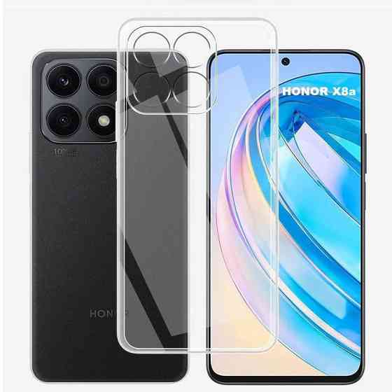 TPU чехол Epic Transparent 1,5mm Full Camera для Huawei Honor X8a Херсон