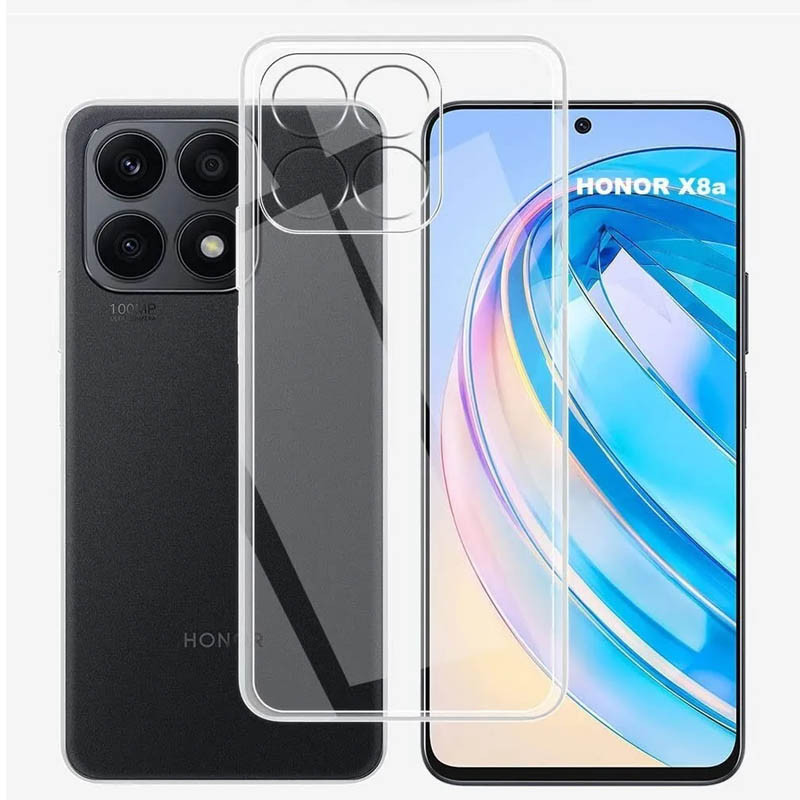 TPU чехол Epic Transparent 1,5mm Full Camera для Huawei Honor X8a Херсон - изображение 1