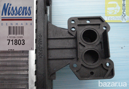 Радиатор печки салона Iveco Eurocargo 175x295x42mm теплообменник Львів - зображення 3