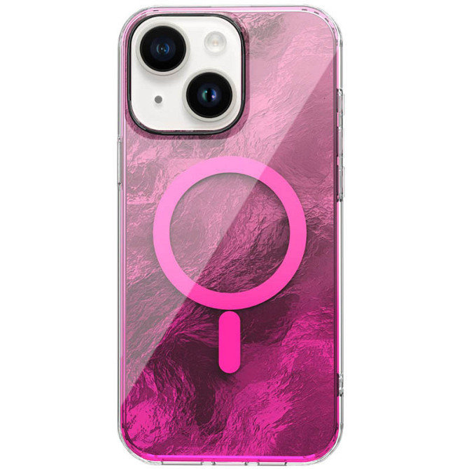 Чехол TPU Shiny Mountain (MagFit) для Apple iPhone 15 (6.1") Херсон - изображение 1