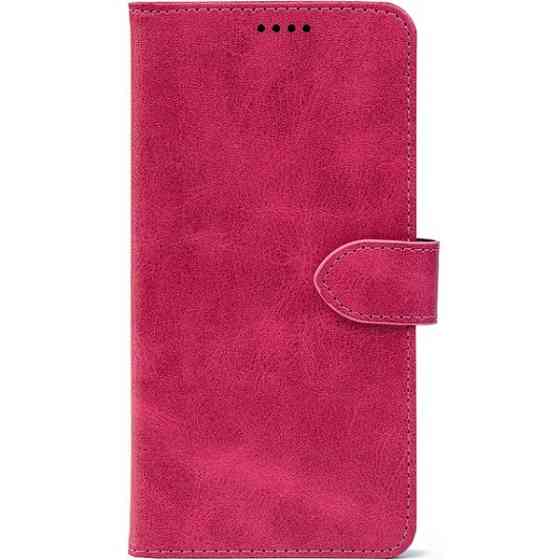 Чохол-книжка Crazy Horse Clasic для Xiaomi Redmi Note 15 Pro 4G Magenta (Front) Харків