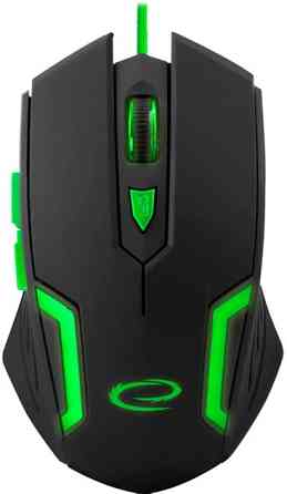 Мышь компьютерная проводная Esperanza MX205 Fighter Green EGM205G зеленая Киев