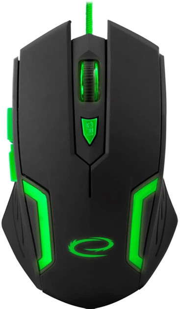 Мышь компьютерная проводная Esperanza MX205 Fighter Green EGM205G зеленая Киев - изображение 1