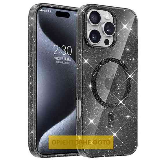 Чехол TPU Eclipse Sparkle Magnetic Fit для Apple iPhone 17 (6.3") Херсон