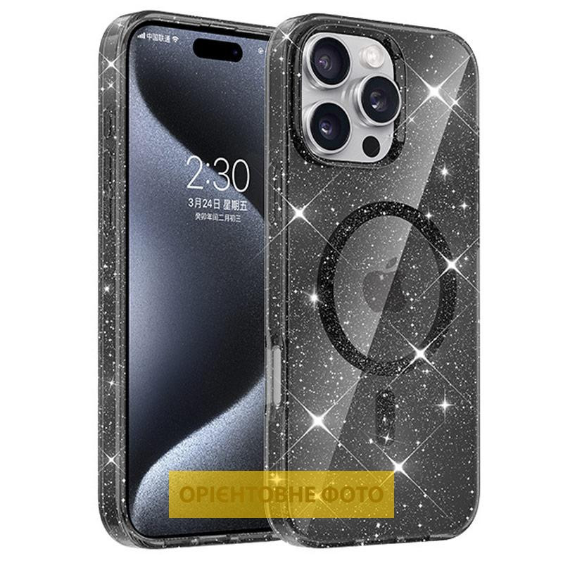Чехол TPU Eclipse Sparkle Magnetic Fit для Apple iPhone 17 (6.3") Херсон - зображення 1