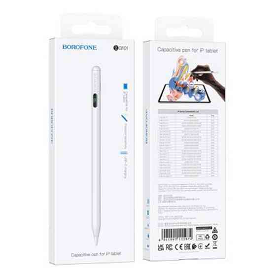 Стилус Borofone BG101 Active capacitive pen with digital display for iPad Херсон