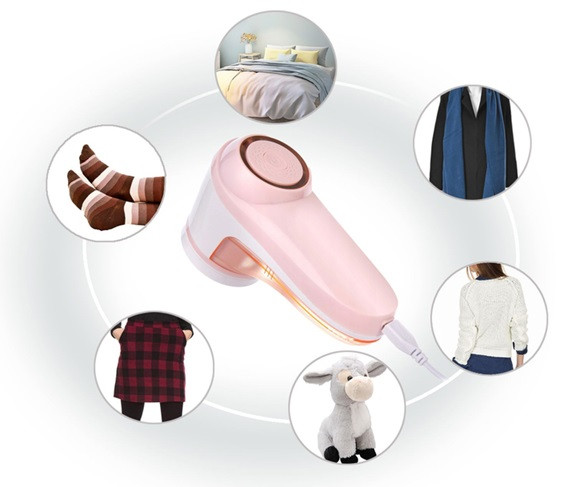 Машинка для стрижки катышков First FA-5530-5-CR 3 Вт розовая Киев - изображение 3