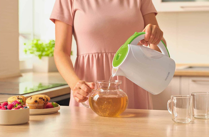 Электрочайник Sencor SWK 1511GR 1.5 л салатовый Київ - зображення 10