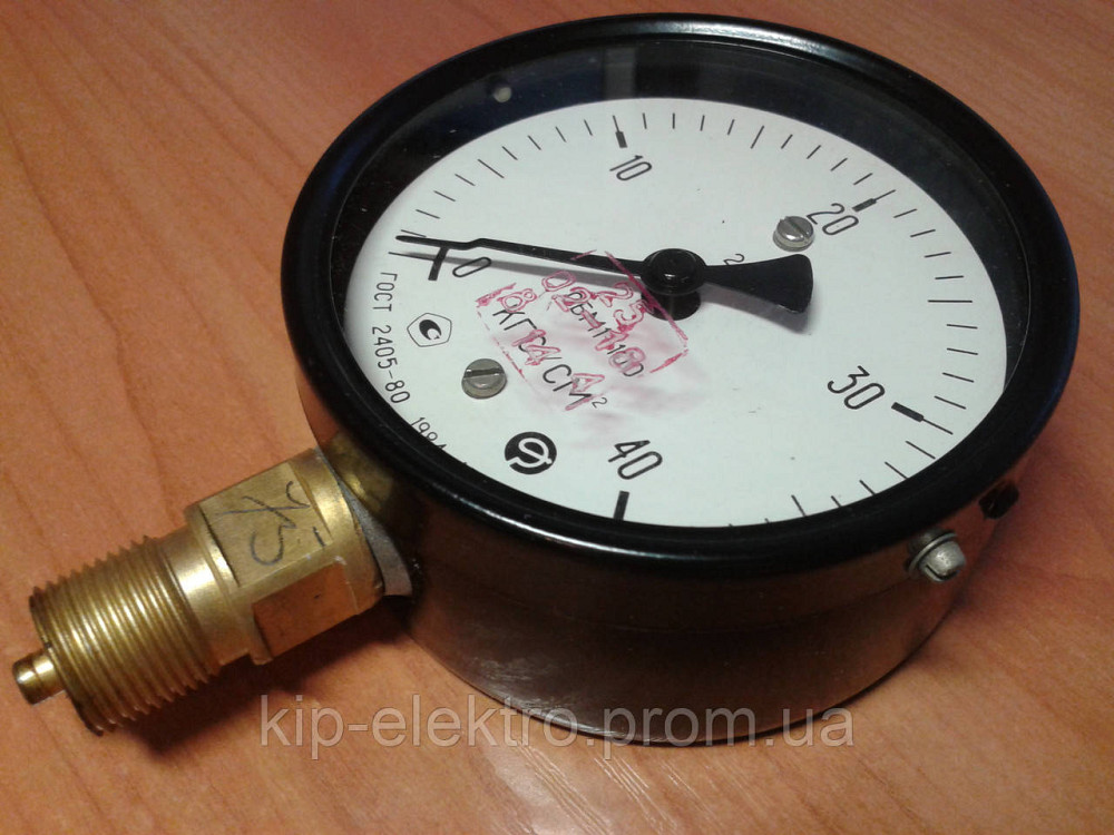 Манометр показывающий ОБМ1-100 (ОБМ-1-100, ОБМ-100, ОБМ100, ОБМ 100, ОБМ) Київ - зображення 5