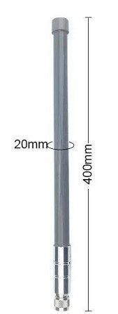 Антенна 415-455MHz, до 80W 4,5dBi 40 см с магнитным основанием 12 см, RG58U 3 метра с SMA-male разъе Дніпро - зображення 5