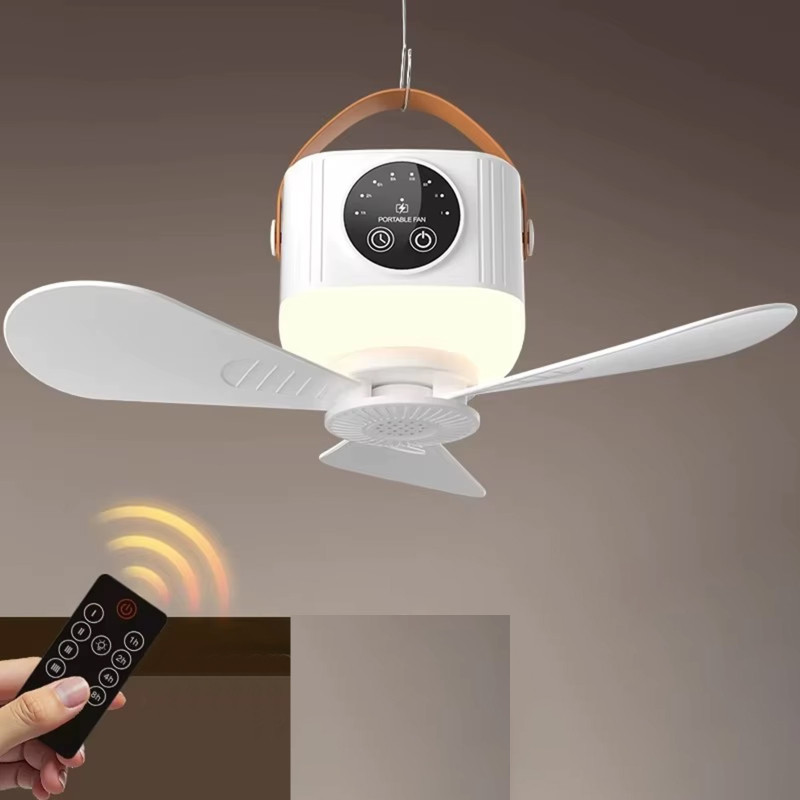 Портативный вентилятор D01 with LED and remote control 7200mAh Херсон - изображение 2
