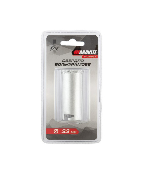 Сверло корончатое для плитки GRANITE 33 мм вольфрамовое напыление 2-08-233 Харків - зображення 6
