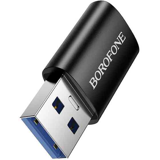 Переходник Borofone BV26B USB Male to Type-C Female USB3.0 Херсон