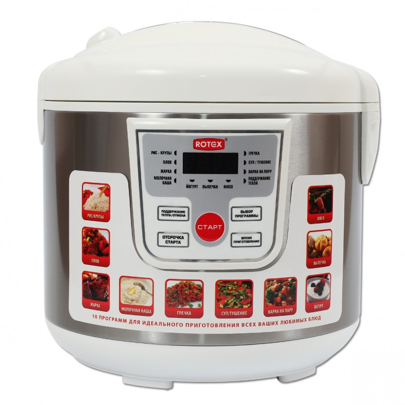Мультиварка 5 л Rotex RMС505-W ExСellenСe Киев - изображение 1