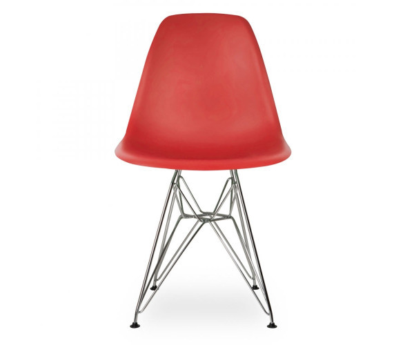 Стілець Тауер ніжки метал пластик червоний Дніпро - зображення 2