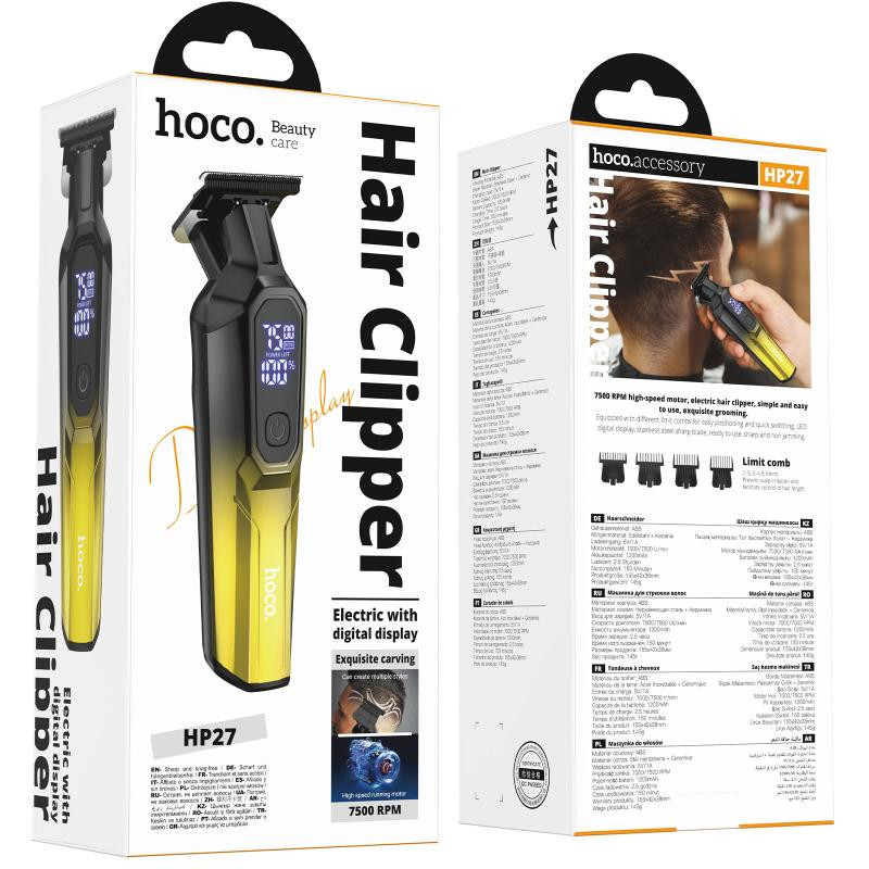Машинка для стрижки волос Hoco HP27 Engraving Херсон - изображение 2