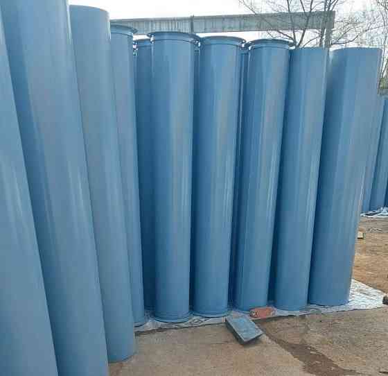 Зернопровод Ø-200 (3мм) секция L-1.25м , самотек , труба самотечная Киев