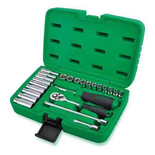 Набор инструмента в кейсе TOPTUL 1/4" 24ед. GCAI2403 Харків