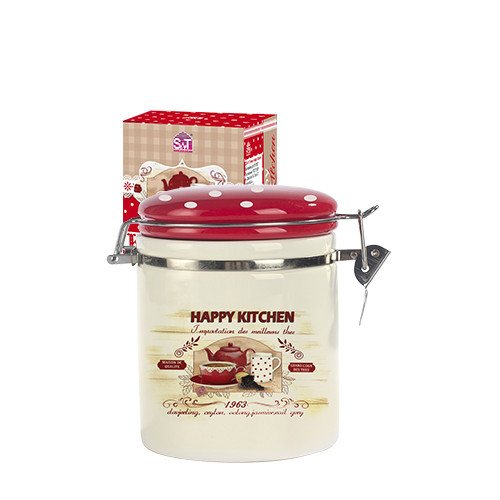 Ємність для сипучих продуктів SNT Happy Kitchen 630-11 500 мл Киев - изображение 7