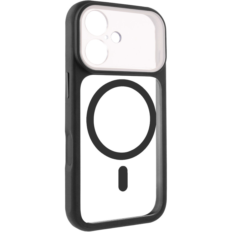 Чехол TPU+PC GETMAN Moon Clear with MagSafe для Apple iPhone 16 (6.1") Херсон - зображення 3