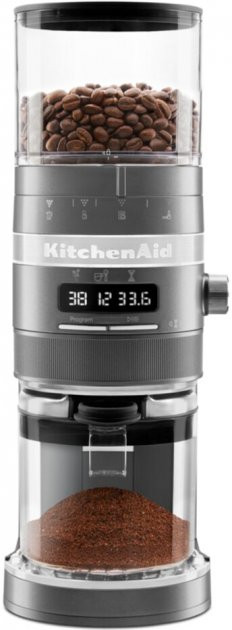 Кофемолка KitchenAid Artisan 5KСG8433EMS 150 Вт серая Київ - зображення 3
