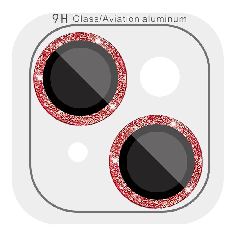 Защитное стекло Metal Sparkles на камеру (в упак.) для Apple iPhone 15 (6.1") / 15 Plus (6.7") Херсон - зображення 8